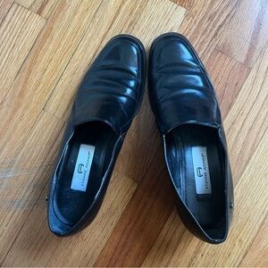 VTG Etienne Aigner Women’s Black Leather Loafers